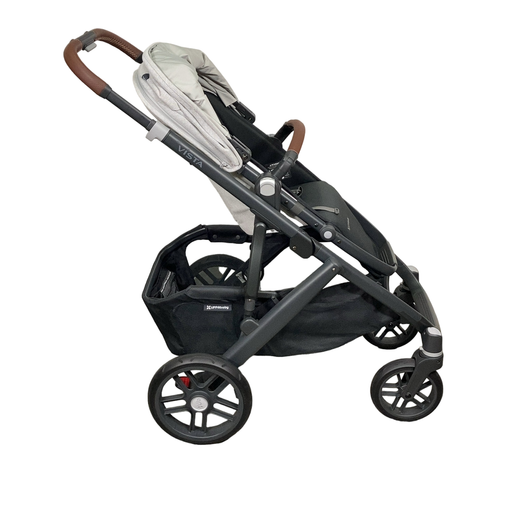 Shop UPPAbaby VISTA V2 Stroller, 2023, Anthony (White & Grey Chenille) at Goodbuygears