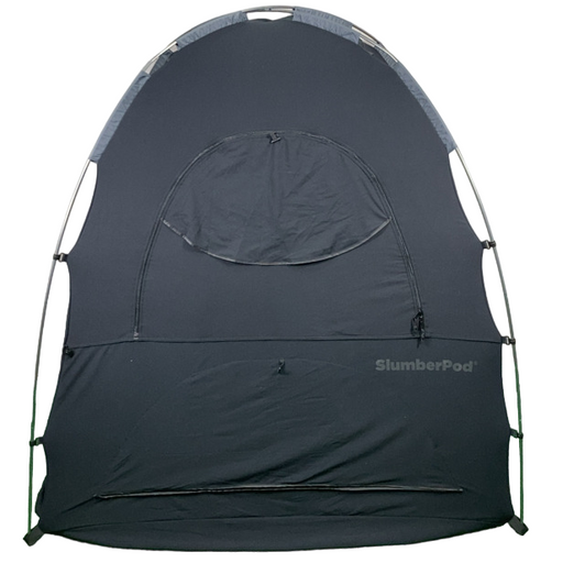 Shop SlumberPod 3.0 Sleep Canopy, Black with Gray Accents at Goodbuygears
