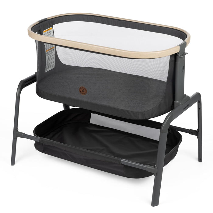 Shop Maxi-Cosi Iora Bedside Bassinet, Classic Graphite at Goodbuygears