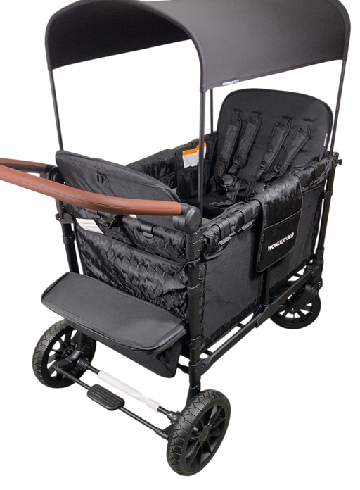 Shop Wonderfold W4 Luxe Quad Stroller Wagon, 2024, Black Camo at Goodbuygears