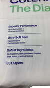 Shop Coterie Size 1 Diapers, 33 Count at Goodbuygears