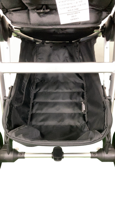 Shop Mockingbird Single 2.0 Stroller, 2024, Black, Silver With Black Leather, Watercolor Drops at Goodbuygears