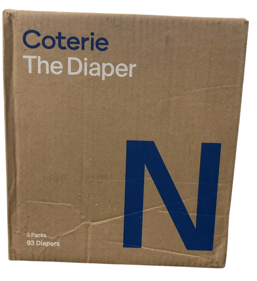 Shop Coterie Newborn Diapers, NB (<10lb|<4.5kg), 93 Count at Goodbuygears