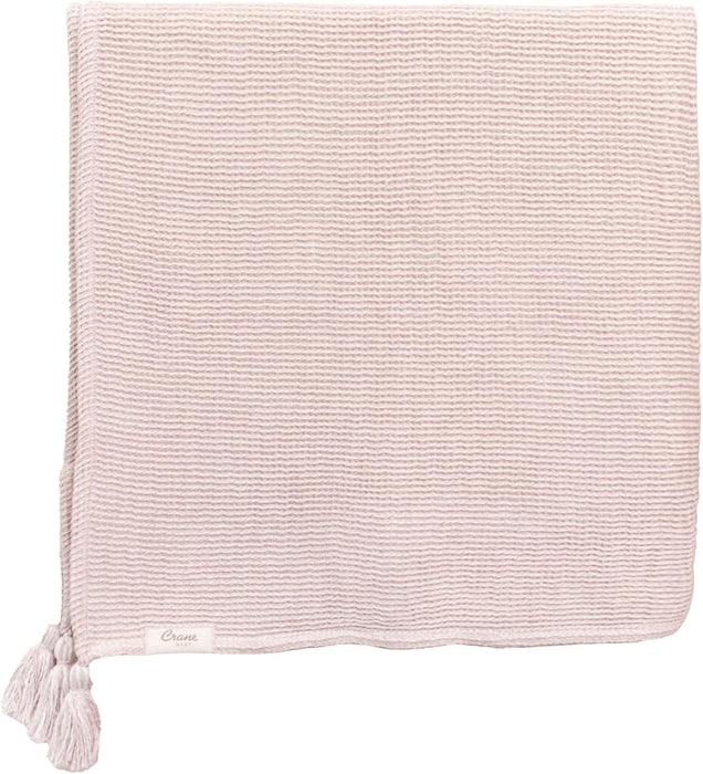 Shop Crane Baby Luxe Baby Blanket, Dusty Rose at Goodbuygears