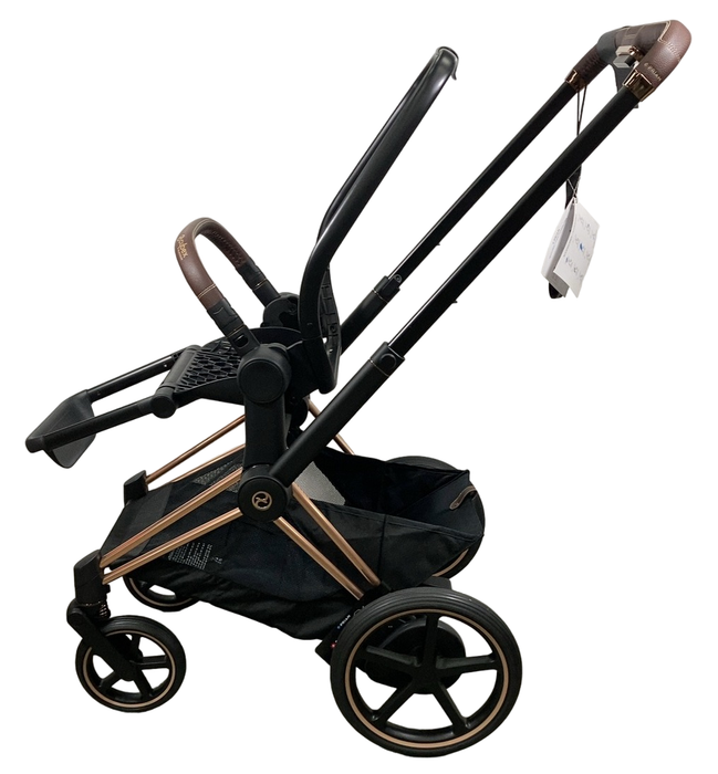 Shop Cybex E-PRIAM Stroller Frame Only, 2019, Rosegold, Without Battery at Goodbuygears