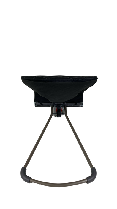 Shop BabyBjorn Bouncer Bliss, Dark Gray Frame, Black Cotton Classic Quilt at Goodbuygears