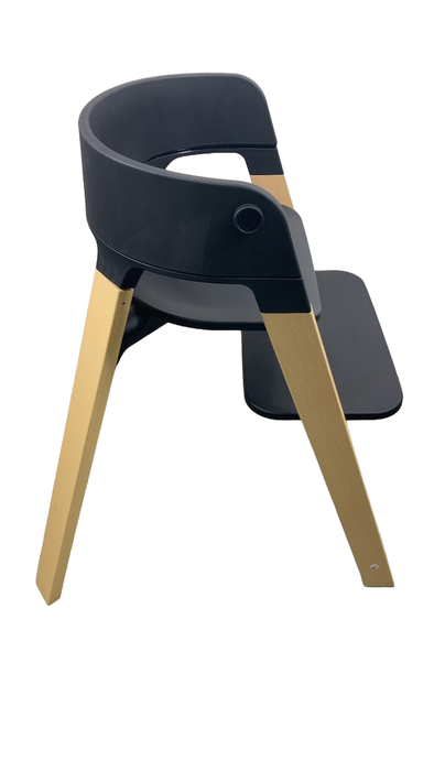 Shop Stokke Steps Chair, Black/Natural at Goodbuygears