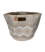 Shop Crane Baby Chevron Neutral Storage Bin at Goodbuygears