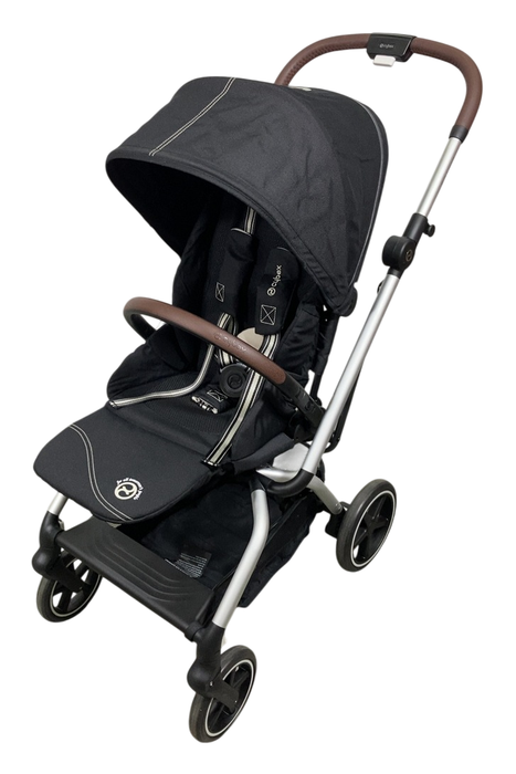 Shop Cybex Eezy S Twist+2 Stroller, 2022, Moon Black at Goodbuygears