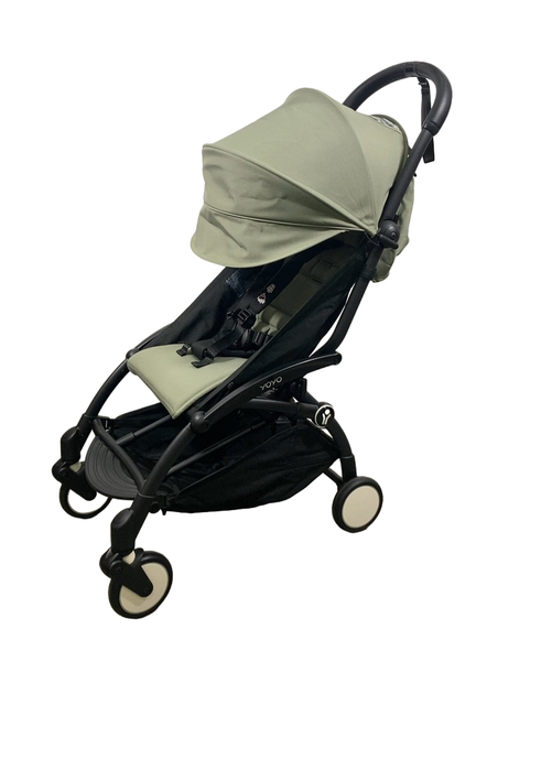 Shop Stokke YOYO3 Complete Stroller, 2024, Black, Olive at Goodbuygears