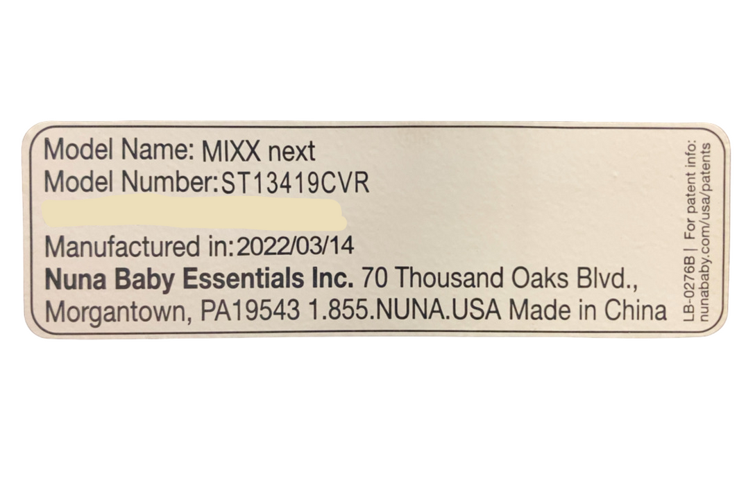 Shop Nuna MIXX Next Stroller, 2022, Caviar at Goodbuygears