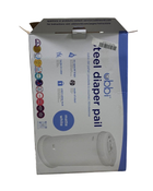 Shop Ubbi Diaper Pail, Matte White at Goodbuygears