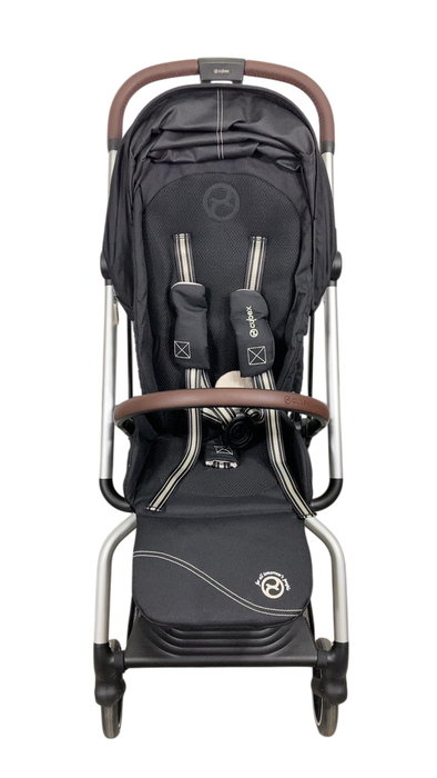 Shop Cybex Eezy S Twist+2 Stroller, 2022, Moon Black at Goodbuygears