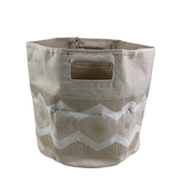 Shop Crane Baby Chevron Neutral Storage Bin at Goodbuygears