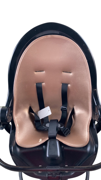 Shop Bloom Fresco High Chair, Black, Rose Gold at Goodbuygears