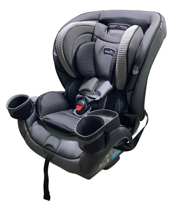 Evenflo EveryFit 4-in-1 Convertible Car Seat, 2022, Winston Gray