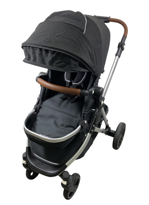 Shop Mockingbird Single 2.0 Stroller, Black, Windowpane, Silver With Penny Leather, 2024 at Goodbuygears