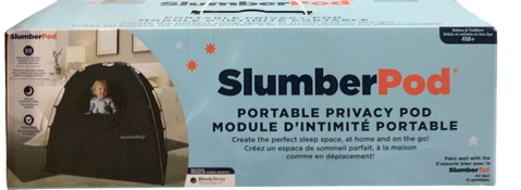 Shop SlumberPod 3.0 Sleep Canopy, Black with Gray Accents at Goodbuygears