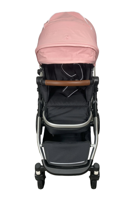 Shop Mockingbird Single to Double 2.0 Stroller, 2024, Bloom, Silver With Penny Leather, Windowpane at Goodbuygears