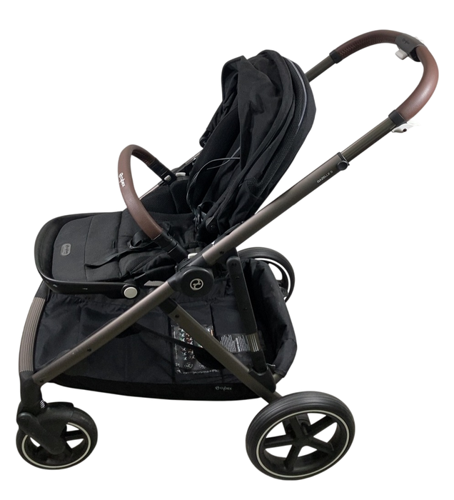 Shop Cybex Gazelle S Modular Stroller, 2024, Black Frame, Moon Black at Goodbuygears