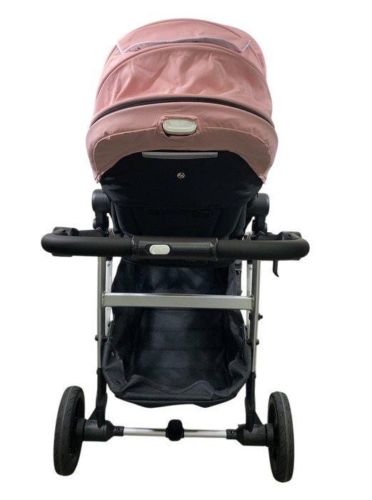 Shop Mockingbird Single to Double 2.0 Stroller, Bloom, Watercolor Drops, Silver With Black Leather, 2024 at Goodbuygears