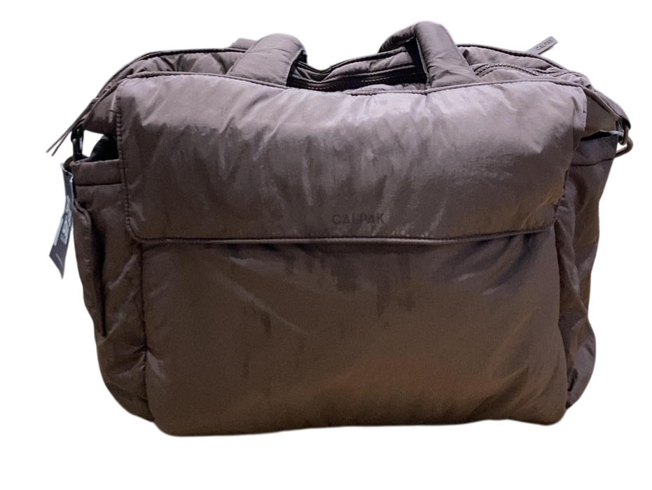 Shop Calpak Diaper Tote Bag With Laptop Sleeve, Hazelnut at Goodbuygears