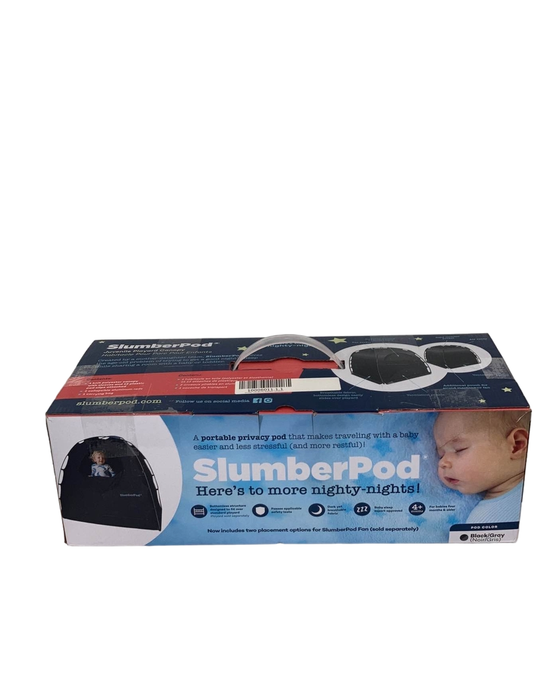 Shop SlumberPod 3.0 Sleep Canopy, Black with Gray Accents at Goodbuygears