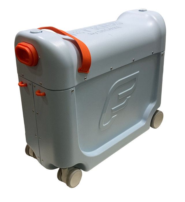 Shop Stokke JetKids BedBox + Crew Backpack Travel Bundle, Blue Sky at Goodbuygears