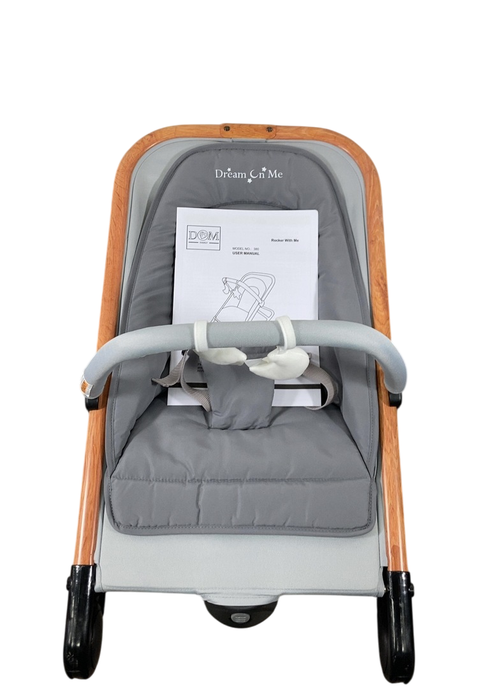 Shop Dream On Me Rock with me 2-in-1 Rocker and Stationary Seat, Grey at Goodbuygears