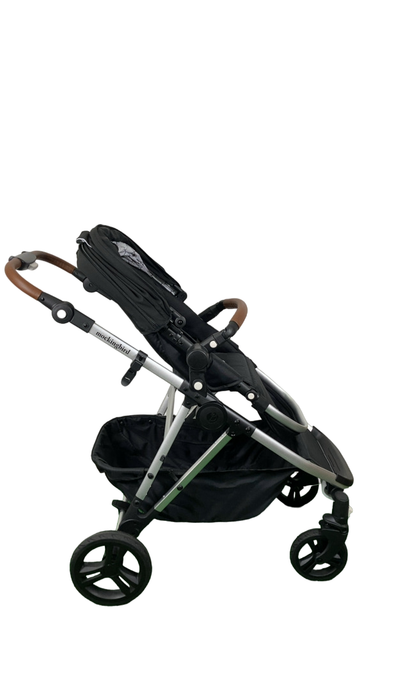 Shop Mockingbird Single to Double 2.0 Stroller, 2024, Black, Silver With Penny Leather, Windowpane at Goodbuygears