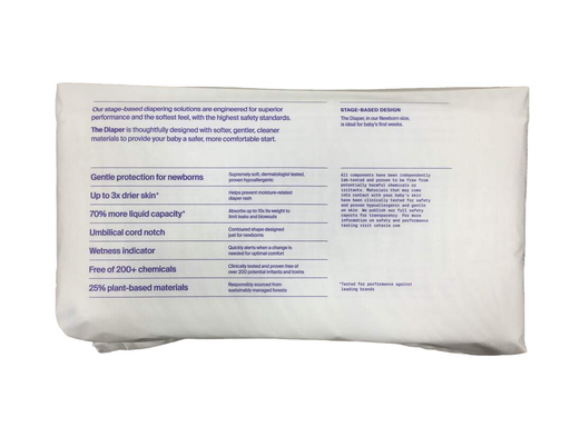 Shop Coterie Newborn Diapers, 31 Count, NB (<10lb|<4.5kg) at Goodbuygears