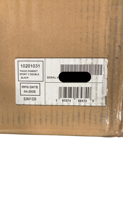 Shop Thule Chariot Sport 2 Bike Trailer, 2024, Black, Double at Goodbuygears