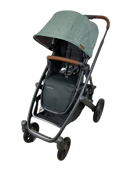 Shop UPPAbaby VISTA V2 Stroller, 2023, Gwen (Green Melange) at Goodbuygears