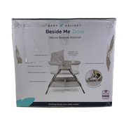 Shop Baby Delight Beside Me Doze Deluxe Bedside Bassinet Pebble Grey at Goodbuygears