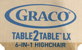 Shop Graco Table2Table LX 6-in-1 Highchair, Arrows at Goodbuygears