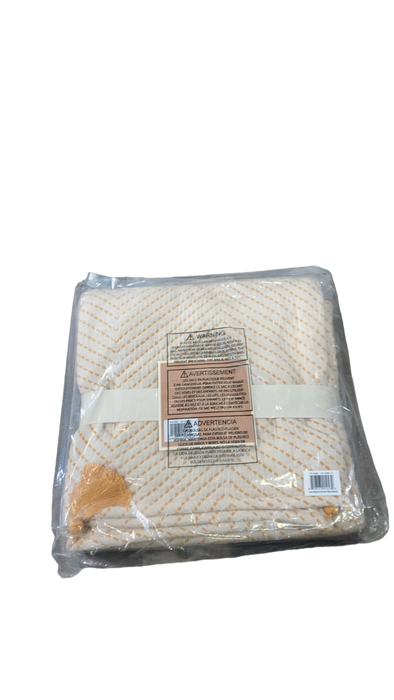 Shop Crane Baby Luxe Baby Blanket, Marigold Chevron at Goodbuygears