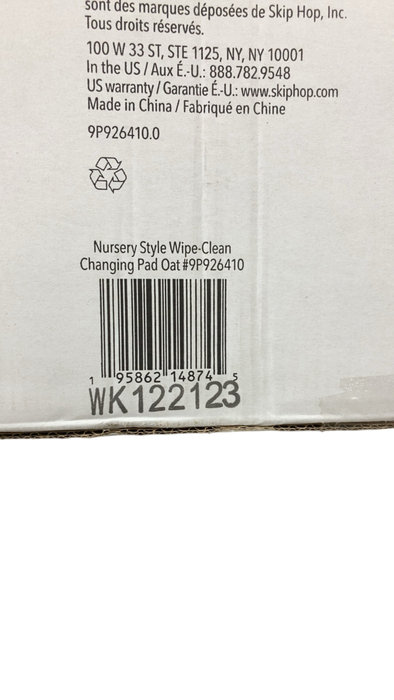 Shop Skip Hop Wipe-Clean Changing Pad, Oat at Goodbuygears