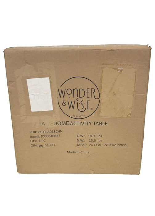 secondhand Asweets Wonder and Wise Activity Table HIDDEN PICS 4.17