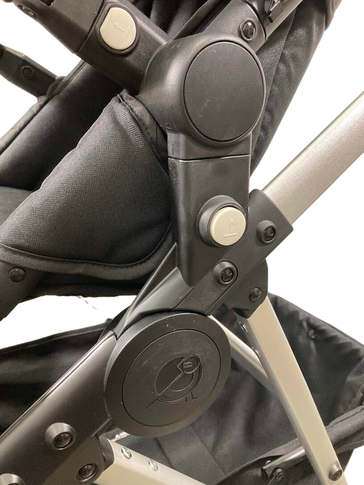 Shop Mockingbird Single to Double 2.0 Stroller, 2024, Silver with Penny Leather, Watercolor Drops, Sage at Goodbuygears