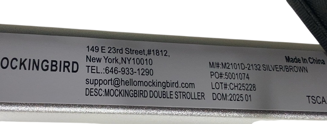 Shop Mockingbird Single to Double 2.0 Stroller, Black, Watercolor Drops, Silver With Penny Leather, 2025 at Goodbuygears
