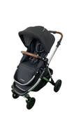 Shop Mockingbird Single 2.0 Stroller, 2024, Black, Windowpane, Silver With Penny Leather at Goodbuygears
