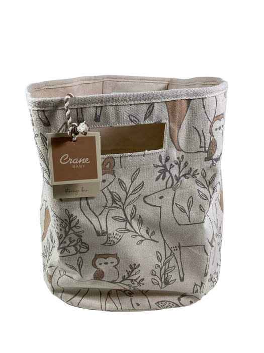 Shop Crane Baby Cotton Canvas Storage Bin, Ezra at Goodbuygears