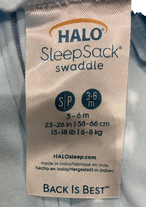 Shop Halo SleepSack Swaddle, Small, Baby Blue at Goodbuygears