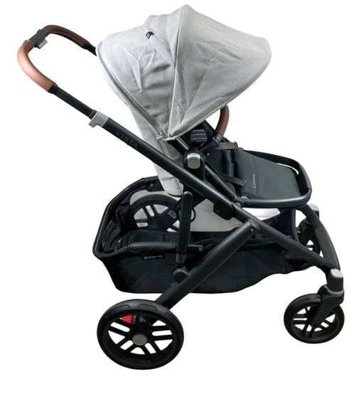 Shop UPPAbaby VISTA V2 Stroller, 2023, Anthony (White & Grey Chenille) at Goodbuygears