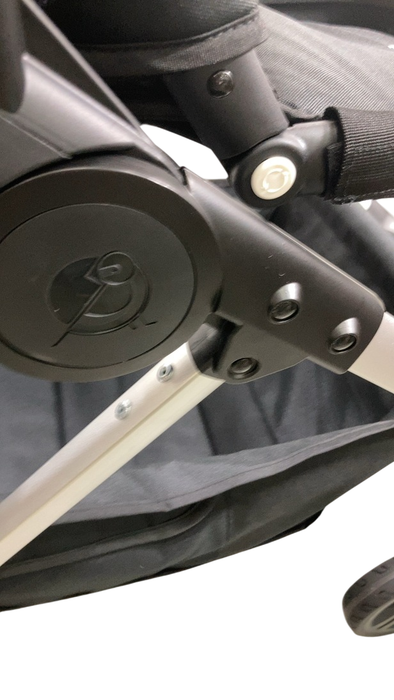 Shop Mockingbird Single to Double 2.0 Stroller, Bloom, Watercolor Drops, Silver With Black Leather, 2024 at Goodbuygears
