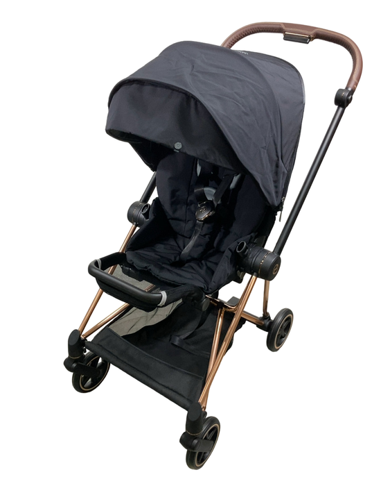 Shop Cybex Mios3 Stroller, 2022, Black, Rosegold at Goodbuygears