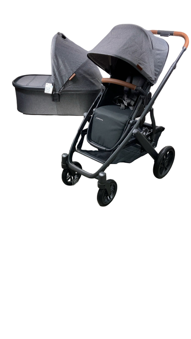Shop UPPAbaby VISTA V2 Stroller, 2023, Greyson (Charcoal Melange) at Goodbuygears