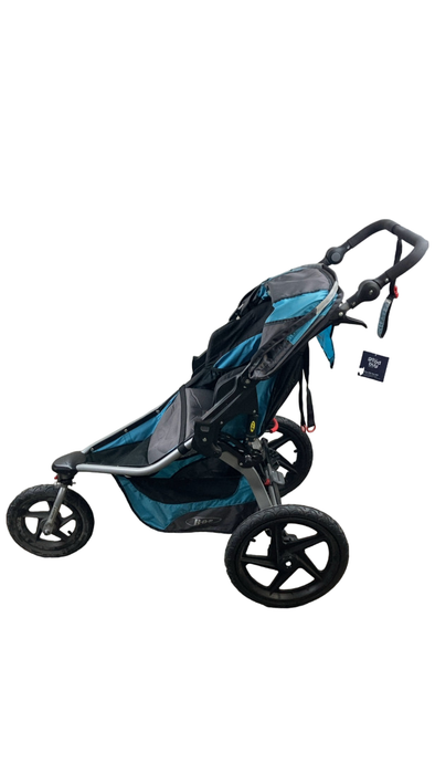 Shop BOB Revolution Flex Single Jogging Stroller, 2016, Teal at Goodbuygears