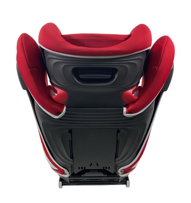 Shop Cybex Solution B2-Fix + Lux Booster, 2024, Dynamic Red at Goodbuygears