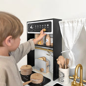 Shop Tiny Land Iconic Kitchen, Black at Goodbuygears